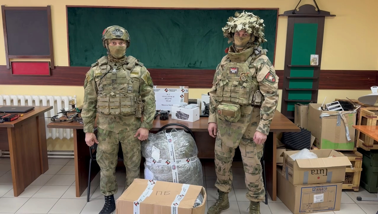 Благодарность братским сердцам от военнослужащих в/ч 6795